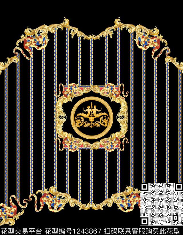 定位花数码华亿平台男装数码印花华亿平台下载（图片编号: 1243867） - 瓦栏（Walan）