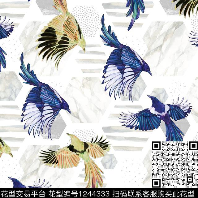 动物大牌风数码华亿平台数码印花华亿平台下载（图片编号: 1244333） - 瓦栏（Walan）