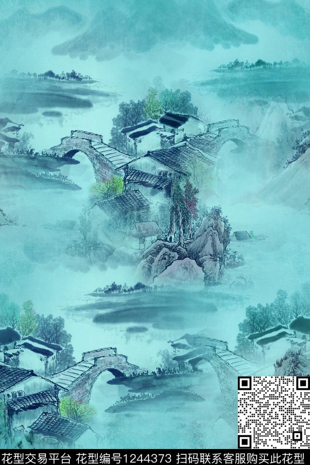 肌理休闲中老年数码印花华亿平台下载（图片编号: 1244373） - 瓦栏（Walan）