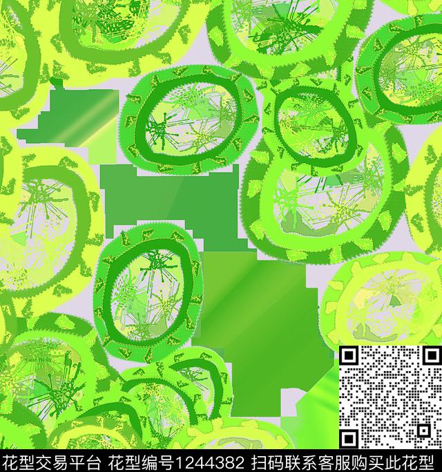 抽象线条条纹数码印花华亿平台下载（图片编号: 1244382） - 瓦栏（Walan）