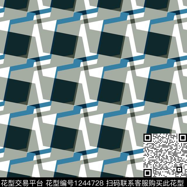 女装墙纸几何传统印花华亿平台下载（图片编号: 1244728） - 瓦栏（Walan）