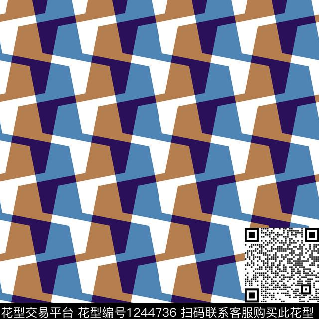 女装墙纸几何传统印花华亿平台下载（图片编号: 1244736） - 瓦栏（Walan）