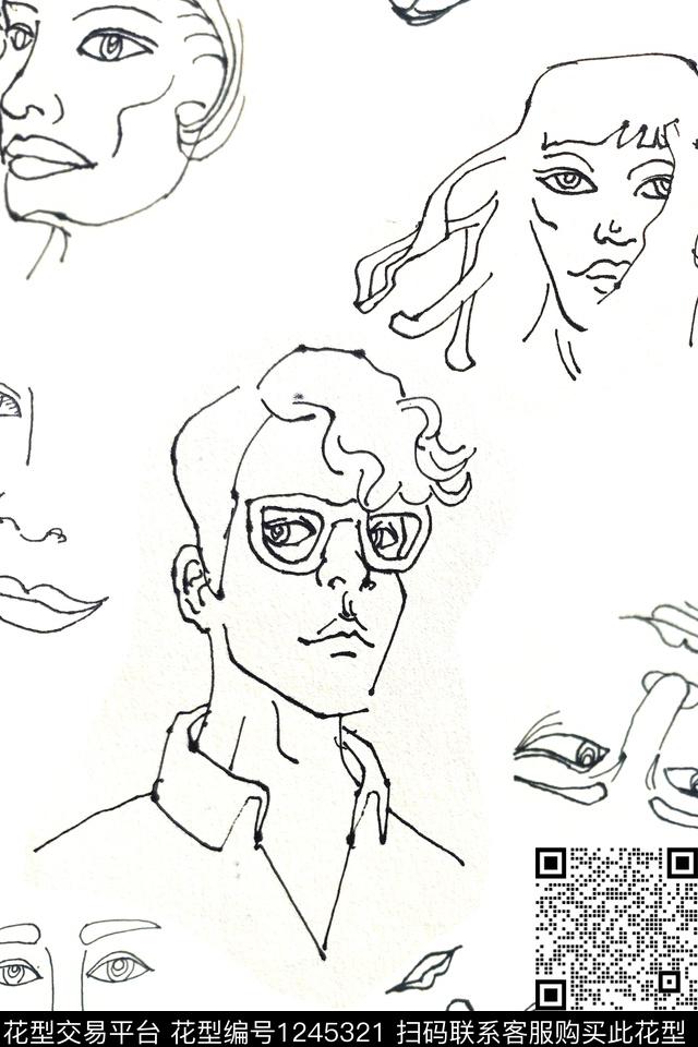 男装电影BOY传统印花华亿平台下载（图片编号: 1245321） - 瓦栏（Walan）