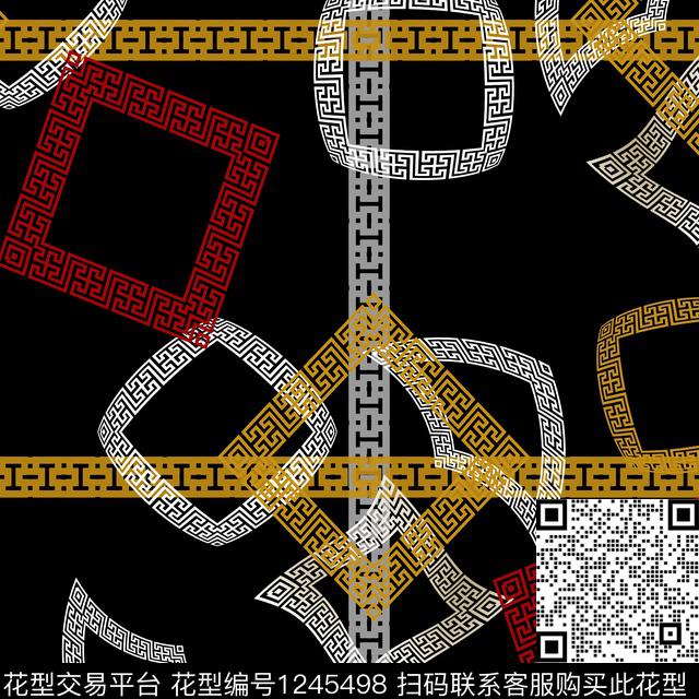 潮牌大牌风数码华亿平台数码印花华亿平台下载（图片编号: 1245498） - 瓦栏（Walan）