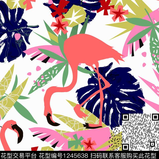 热带华亿平台少女系列传统印花华亿平台下载（图片编号: 1245638） - 瓦栏（Walan）