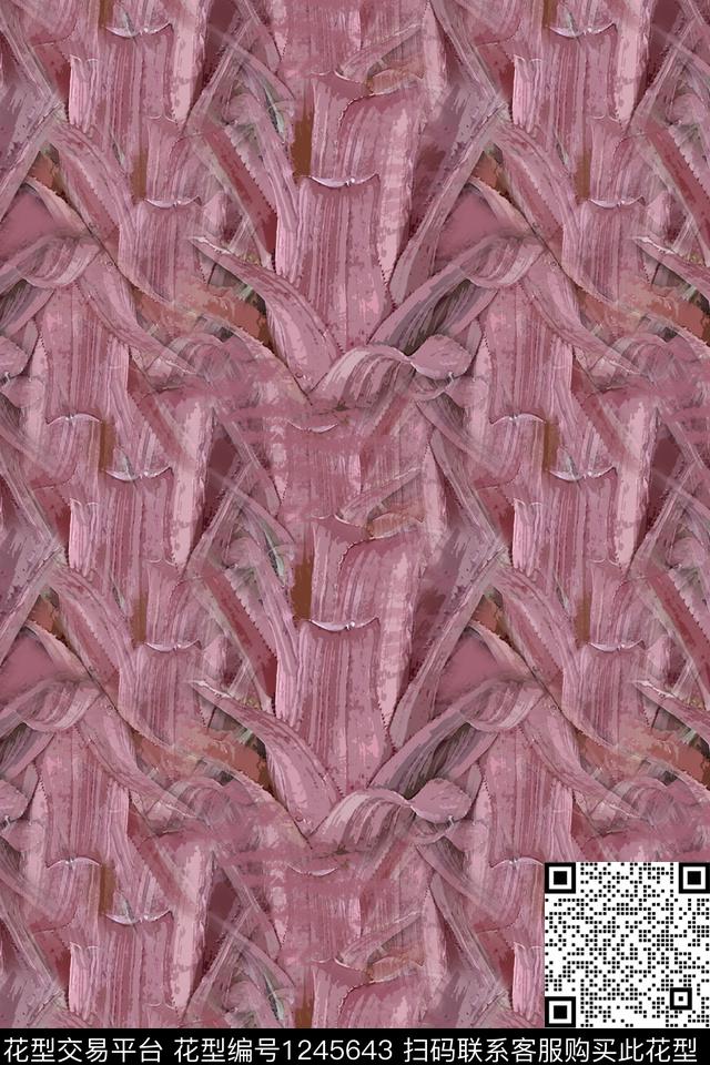 抽象花卉抽象迷彩图案数码印花华亿平台下载（图片编号: 1245643） - 瓦栏（Walan）