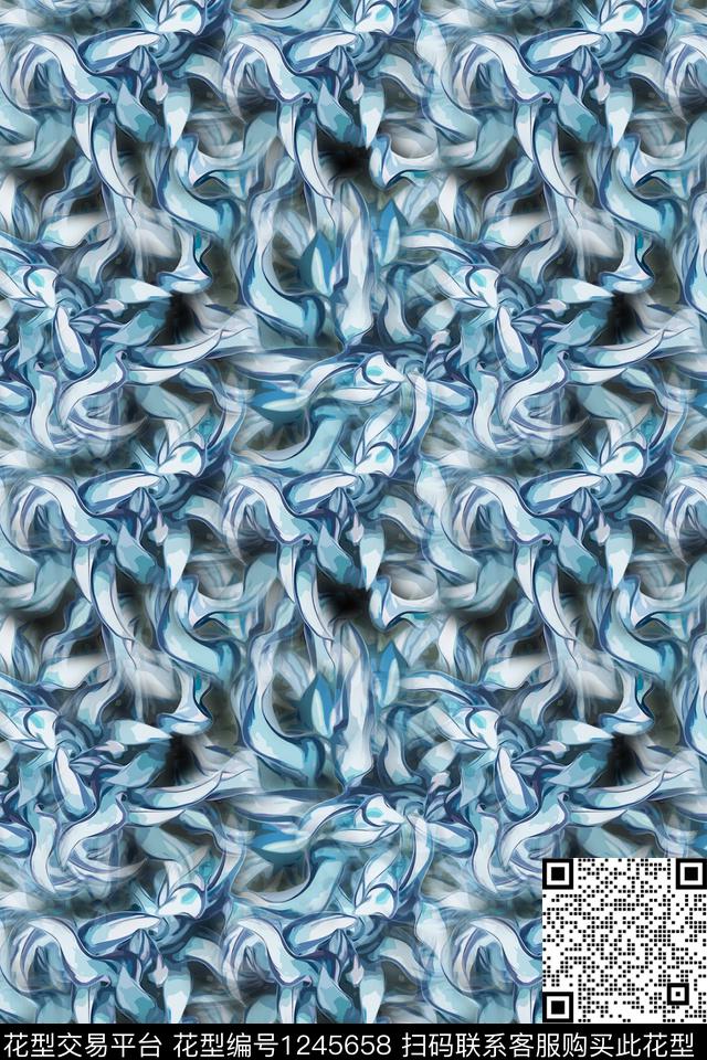 迷彩图案树叶抽象抽象数码印花华亿平台下载（图片编号: 1245658） - 瓦栏（Walan）