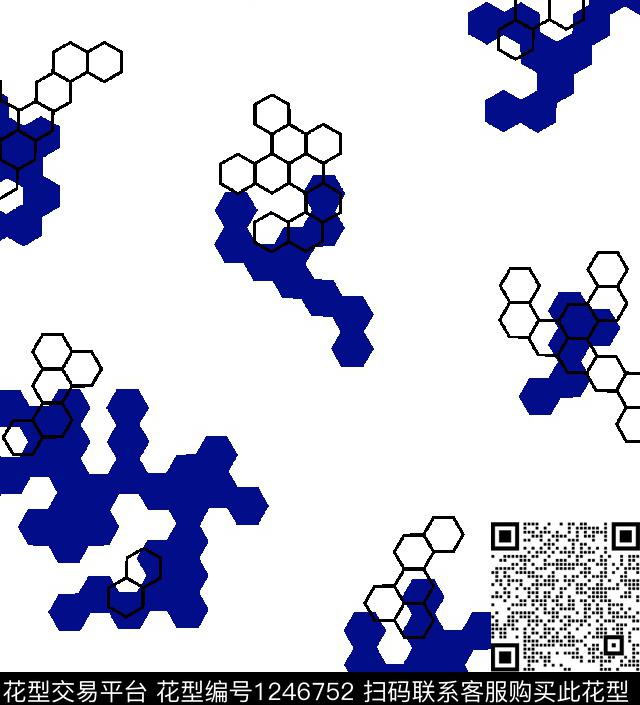 民族风足球纹蜂窝传统印花华亿平台下载（图片编号: 1246752） - 瓦栏（Walan）