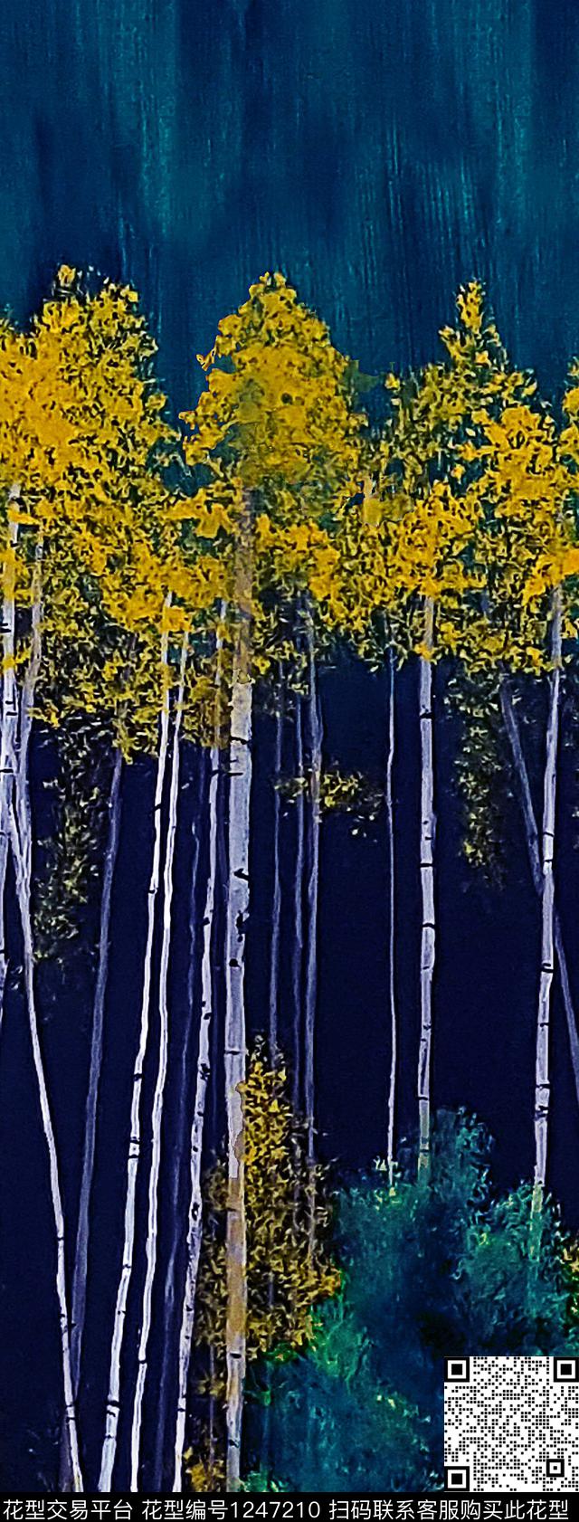 郁金香小碎花玫瑰花数码印花华亿平台下载（图片编号: 1247210） - 瓦栏（Walan）