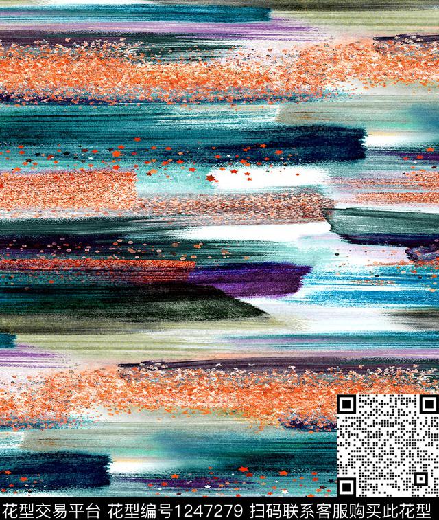 水彩花卉AKRISAUDRA数码印花华亿平台下载（图片编号: 1247279） - 瓦栏（Walan）