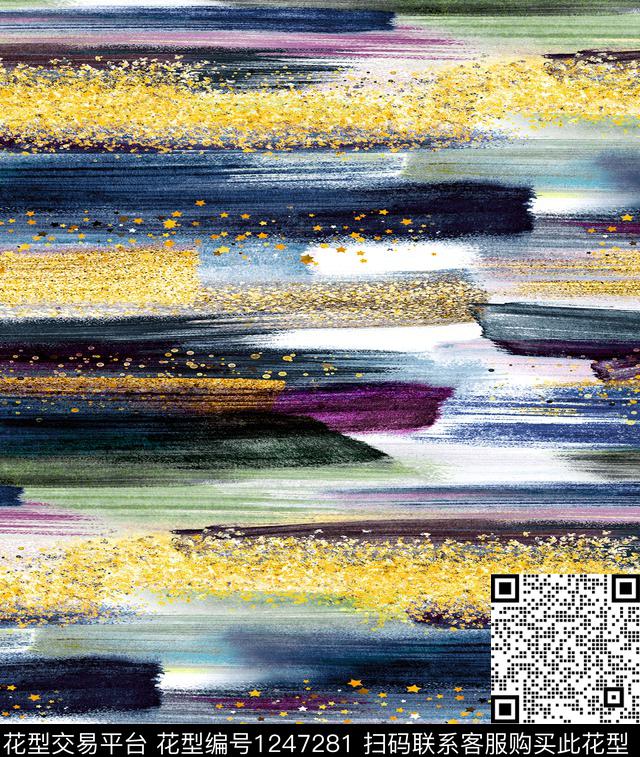 水彩花卉AKRISAUDRA数码印花华亿平台下载（图片编号: 1247281） - 瓦栏（Walan）