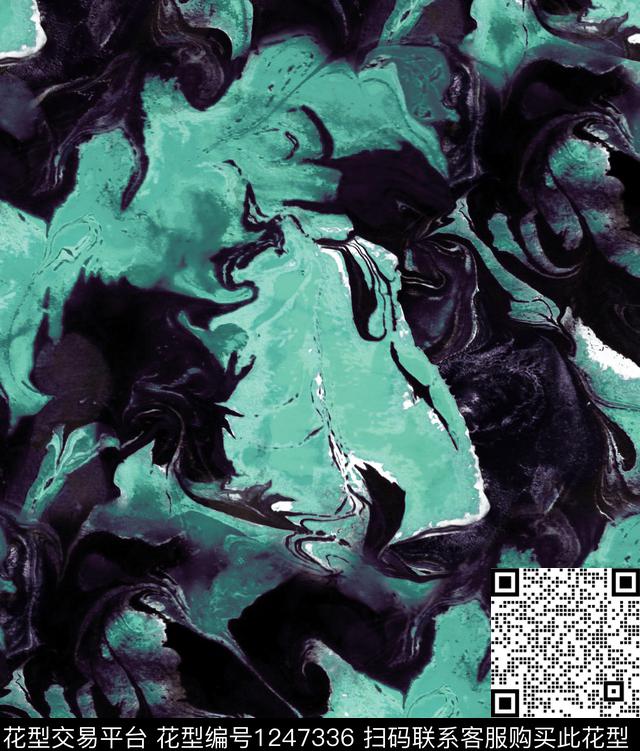 水彩花卉AKRISAUDRA数码印花华亿平台下载（图片编号: 1247336） - 瓦栏（Walan）