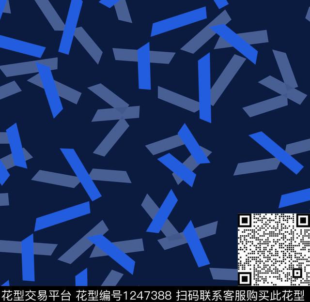 几何大牌风时尚传统印花华亿平台下载（图片编号: 1247388） - 瓦栏（Walan）