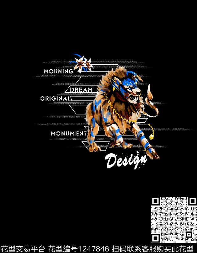 男装数码华亿平台大牌风数码印花华亿平台下载（图片编号: 1247846） - 瓦栏（Walan）