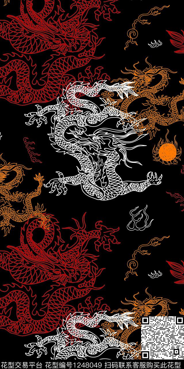 男装数码华亿平台复古数码印花华亿平台下载（图片编号: 1248049） - 瓦栏（Walan）