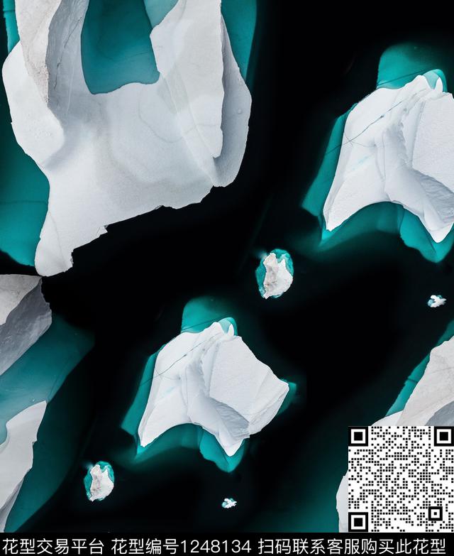 羽绒服肌理夜色数码印花华亿平台下载（图片编号: 1248134） - 瓦栏（Walan）