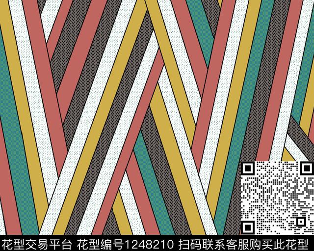 黑底花卉绿植树叶复古数码印花华亿平台下载（图片编号: 1248210） - 瓦栏（Walan）