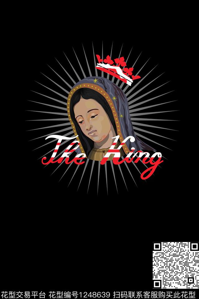 男装卡通简约数码印花华亿平台下载（图片编号: 1248639） - 瓦栏（Walan）