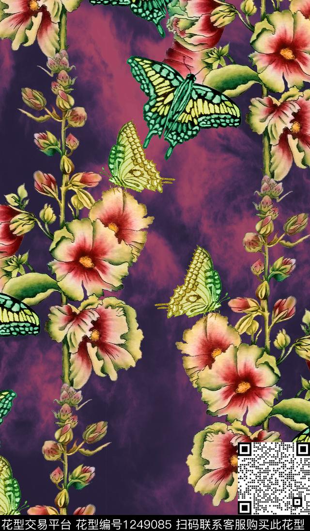 小碎花数码印花华亿平台下载（图片编号: 1249085） - 瓦栏（Walan）