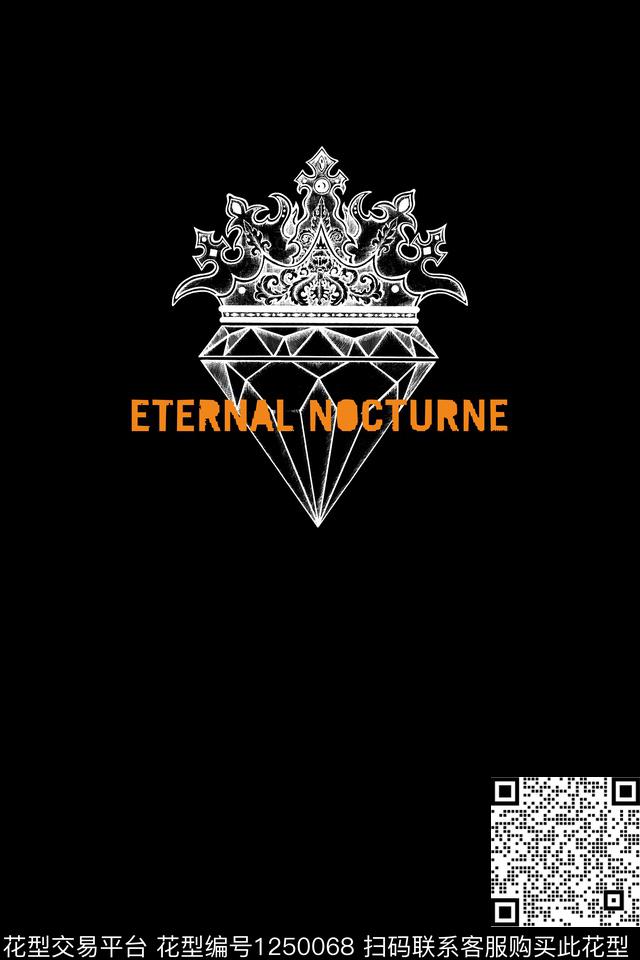 卡通男装简约数码印花华亿平台下载（图片编号: 1250068） - 瓦栏（Walan）