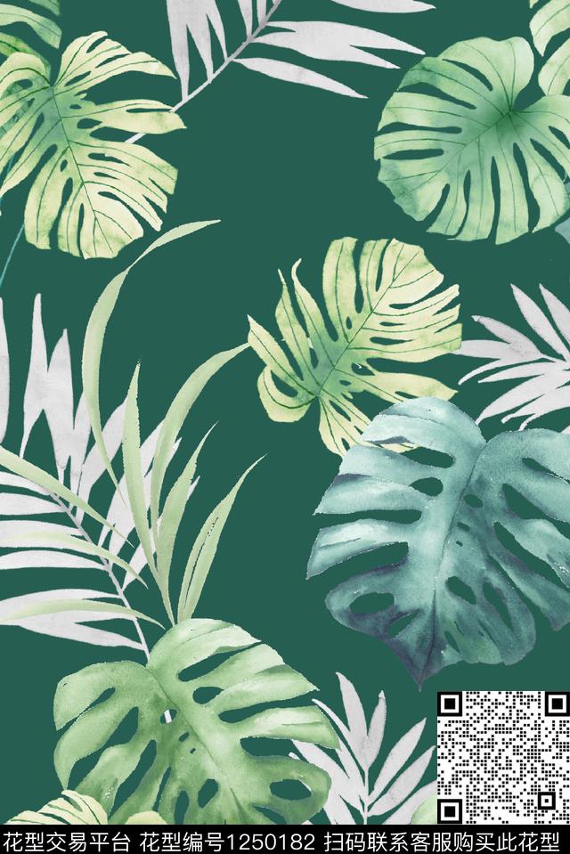 大牌风数码华亿平台花卉数码印花华亿平台下载（图片编号: 1250182） - 瓦栏（Walan）