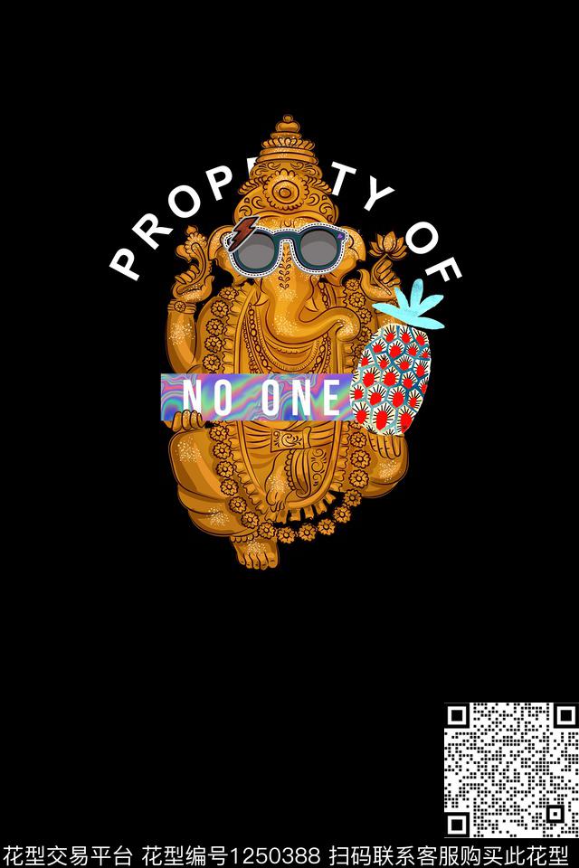 趣味时尚男装数码印花华亿平台下载（图片编号: 1250388） - 瓦栏（Walan）