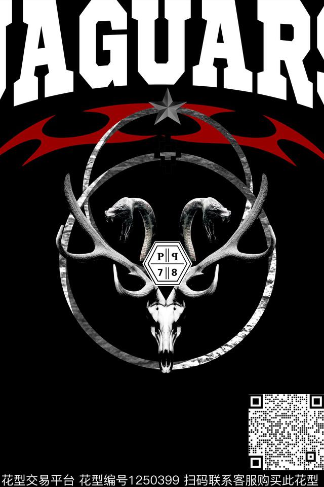 趣味时尚男装数码印花华亿平台下载（图片编号: 1250399） - 瓦栏（Walan）