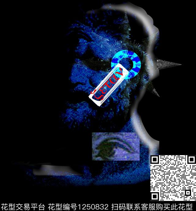 迷幻星空欧美传统印花华亿平台下载（图片编号: 1250832） - 瓦栏（Walan）