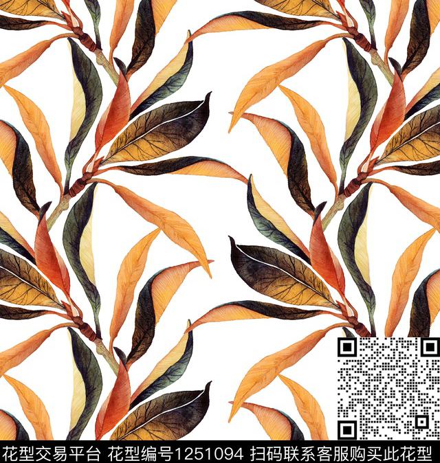 火烈鸟仙人掌棕榈树数码印花华亿平台下载（图片编号: 1251094） - 瓦栏（Walan）