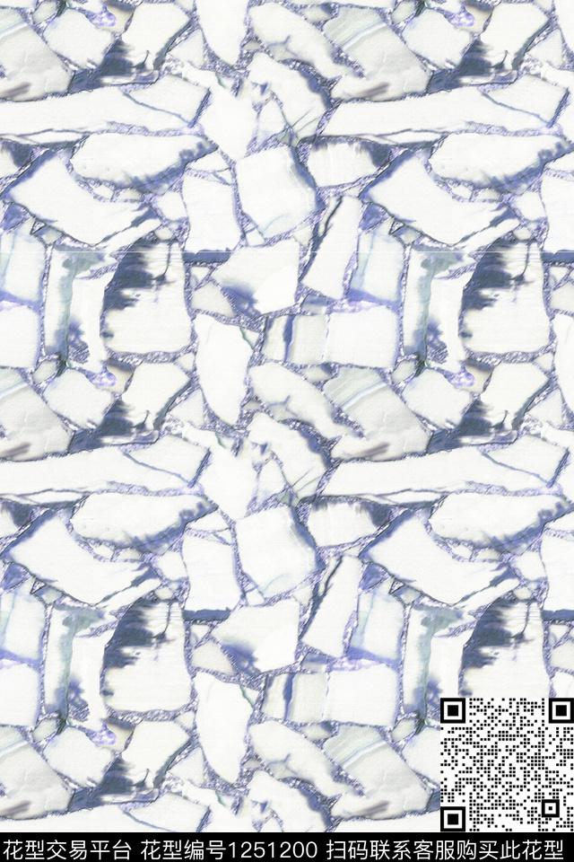 大牌风数码华亿平台几何数码印花华亿平台下载（图片编号: 1251200） - 瓦栏（Walan）