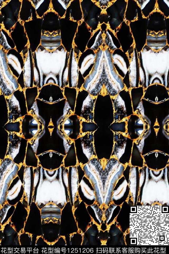 数码华亿平台几何数码印花华亿平台下载（图片编号: 1251206） - 瓦栏（Walan）