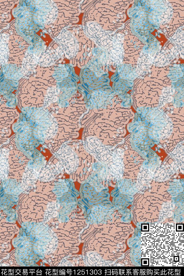 海马海底宝藏热带海滨度假数码印花华亿平台下载（图片编号: 1251303） - 瓦栏（Walan）