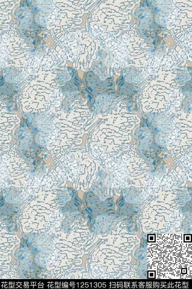 海马海底宝藏热带海滨度假数码印花华亿平台下载（图片编号: 1251305） - 瓦栏（Walan）