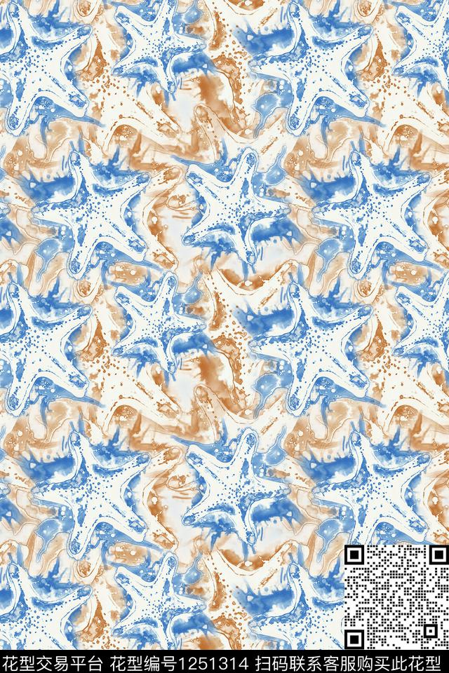 海底宝藏海五星热带海滨度假数码印花华亿平台下载（图片编号: 1251314） - 瓦栏（Walan）