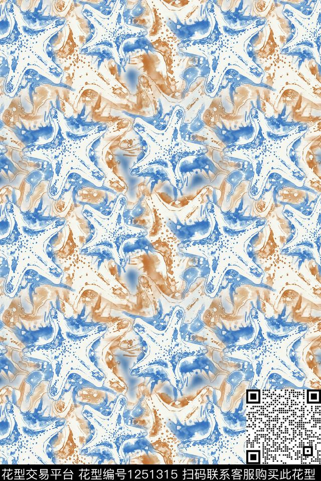 海底宝藏海五星热带海滨度假数码印花华亿平台下载（图片编号: 1251315） - 瓦栏（Walan）