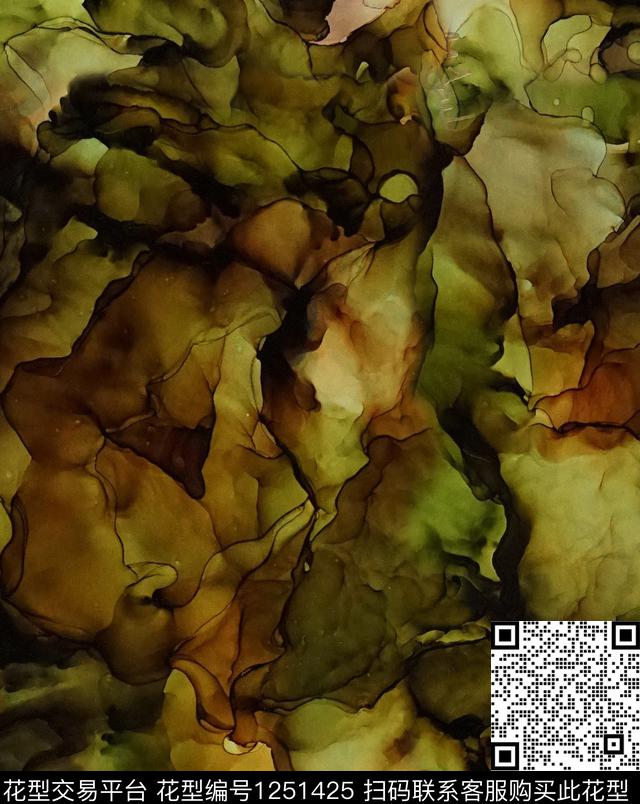 海豚鲨鱼肌理数码印花华亿平台下载（图片编号: 1251425） - 瓦栏（Walan）