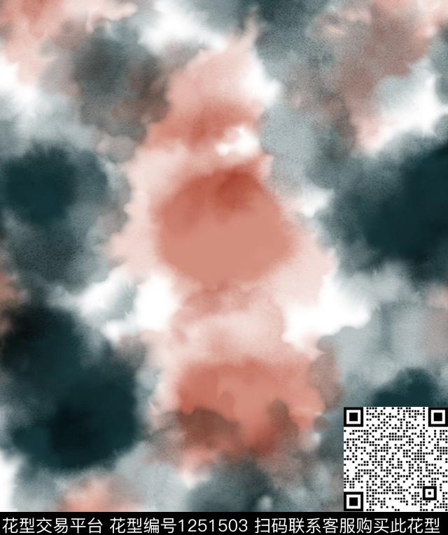 玫瑰花国画数码印花华亿平台下载（图片编号: 1251503） - 瓦栏（Walan）