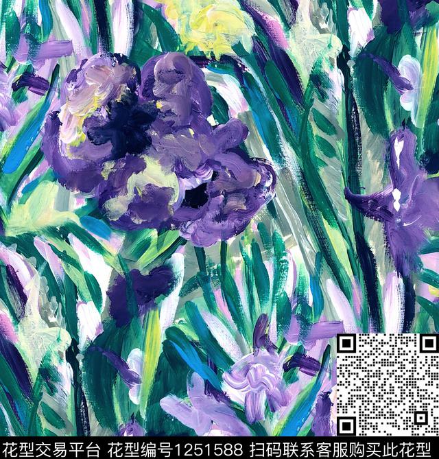 DOLCEGABBANA玫瑰花康乃馨数码印花华亿平台下载（图片编号: 1251588） - 瓦栏（Walan）