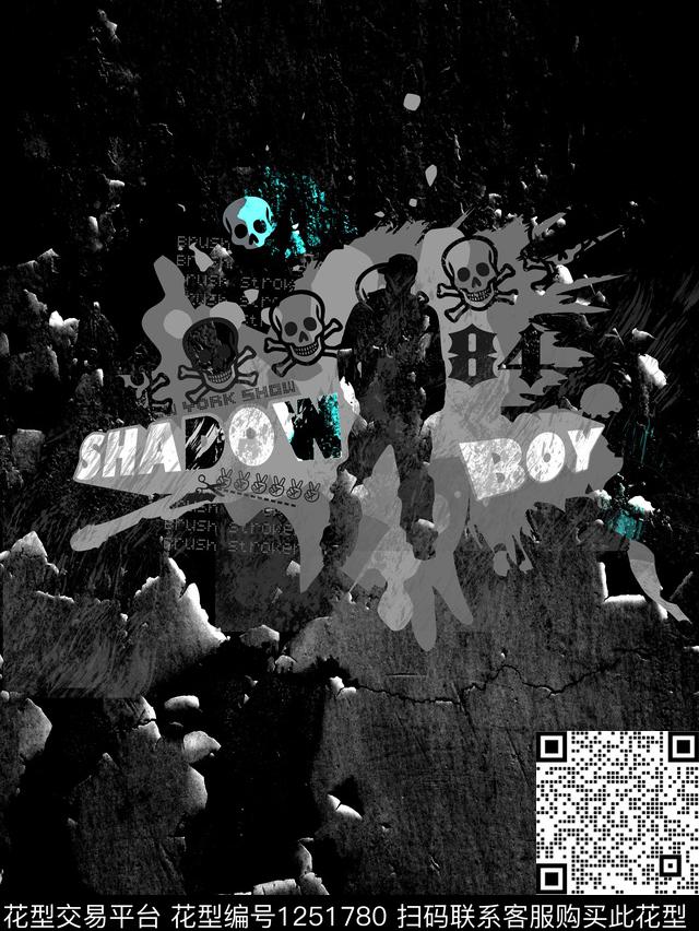 大牌风数码华亿平台男装数码印花华亿平台下载（图片编号: 1251780） - 瓦栏（Walan）