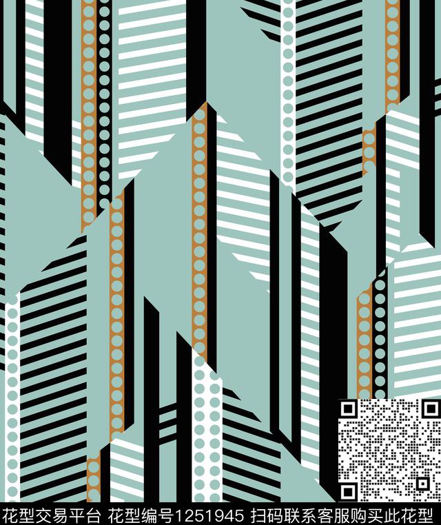 传统华亿平台女装几何传统印花华亿平台下载（图片编号: 1251945） - 瓦栏（Walan）