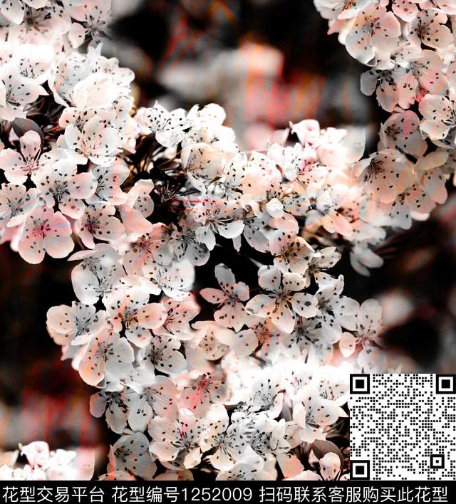 麦穗樱花数码印花华亿平台下载（图片编号: 1252009） - 瓦栏（Walan）