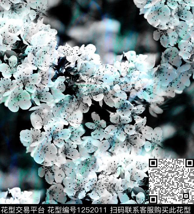 麦穗樱花荷花数码印花华亿平台下载（图片编号: 1252011） - 瓦栏（Walan）