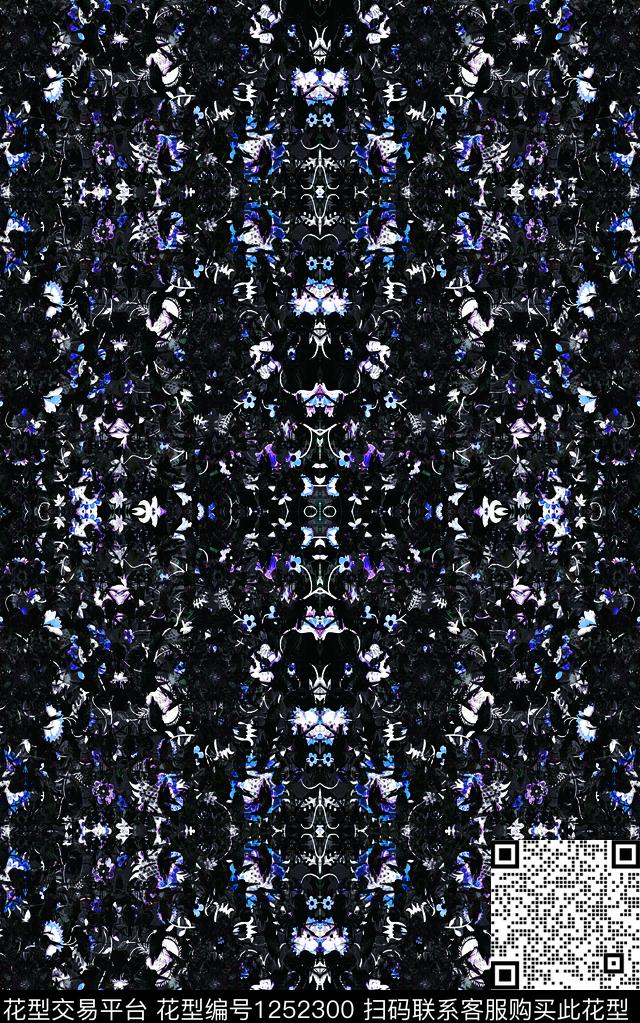 印花复古大牌风数码印花华亿平台下载（图片编号: 1252300） - 瓦栏（Walan）