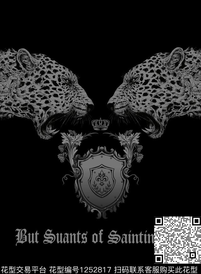 秋冬华亿平台定位花豹子传统印花华亿平台下载（图片编号: 1252817） - 瓦栏（Walan）