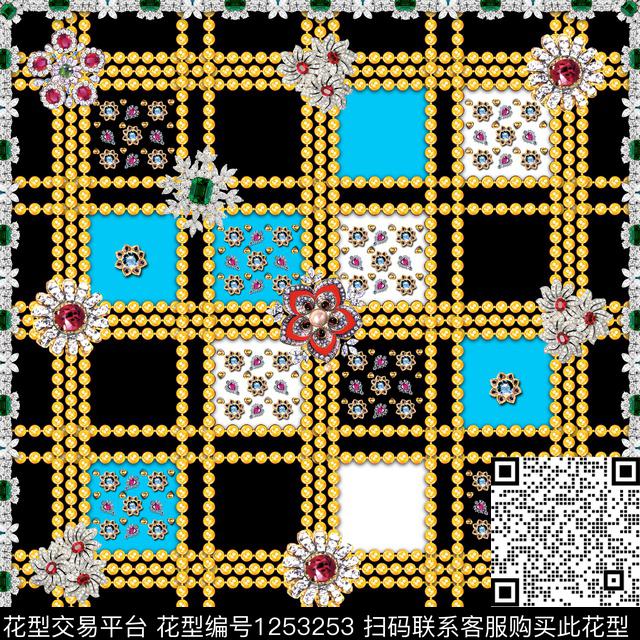 ScarfPrintTextileprintPatterndesign数码印花华亿平台下载（图片编号: 1253253） - 瓦栏（Walan）