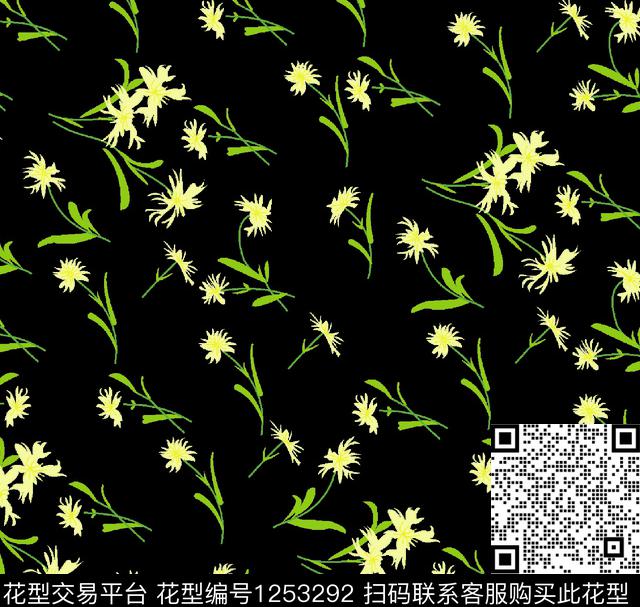 小碎花传统印花华亿平台下载（图片编号: 1253292） - 瓦栏（Walan）