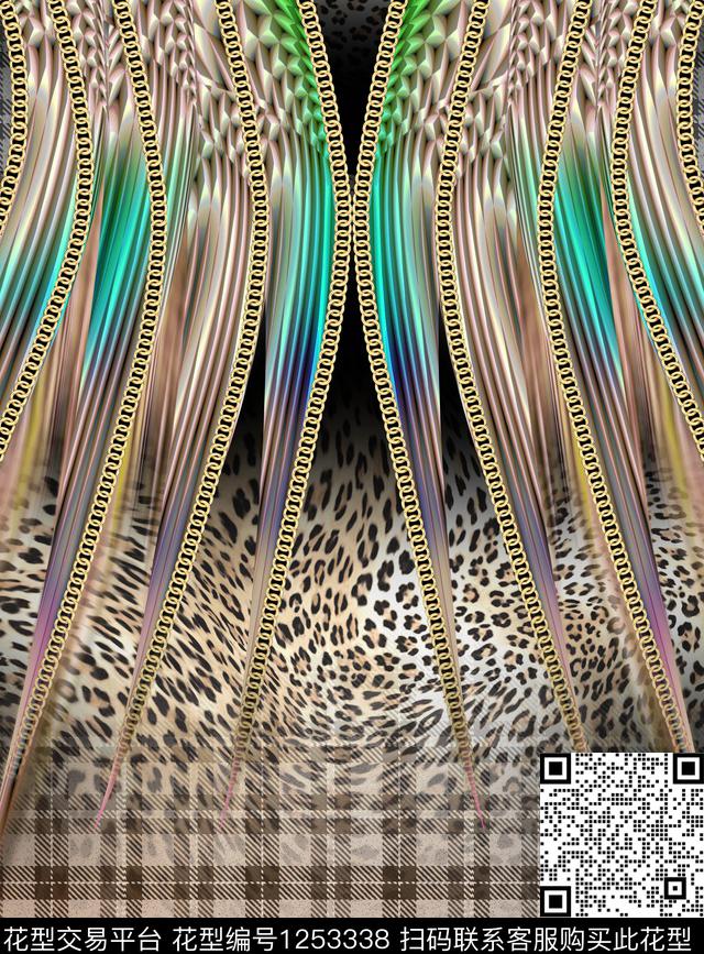 LeopardChainTextileprint数码印花华亿平台下载（图片编号: 1253338） - 瓦栏（Walan）