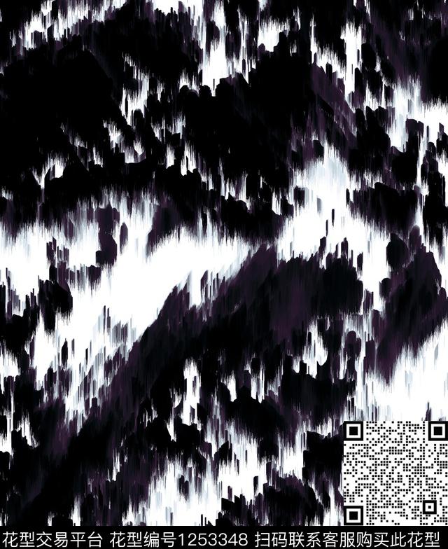 涂鸦玫瑰花笔画数码印花华亿平台下载（图片编号: 1253348） - 瓦栏（Walan）