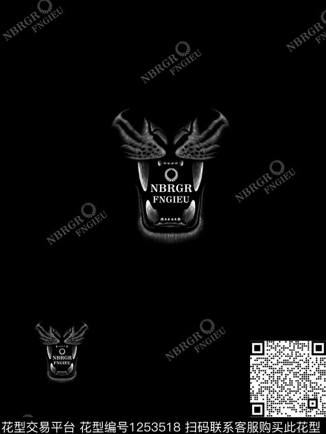 男装大牌风动物传统印花华亿平台下载（图片编号: 1253518） - 瓦栏（Walan）