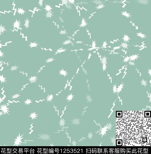 线条画传统华亿平台几何传统印花华亿平台下载（图片编号: 1253521） - 瓦栏（Walan）